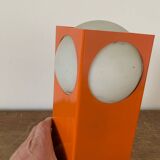 Orange Lamp Vintage Design Circa 1970 Space Age