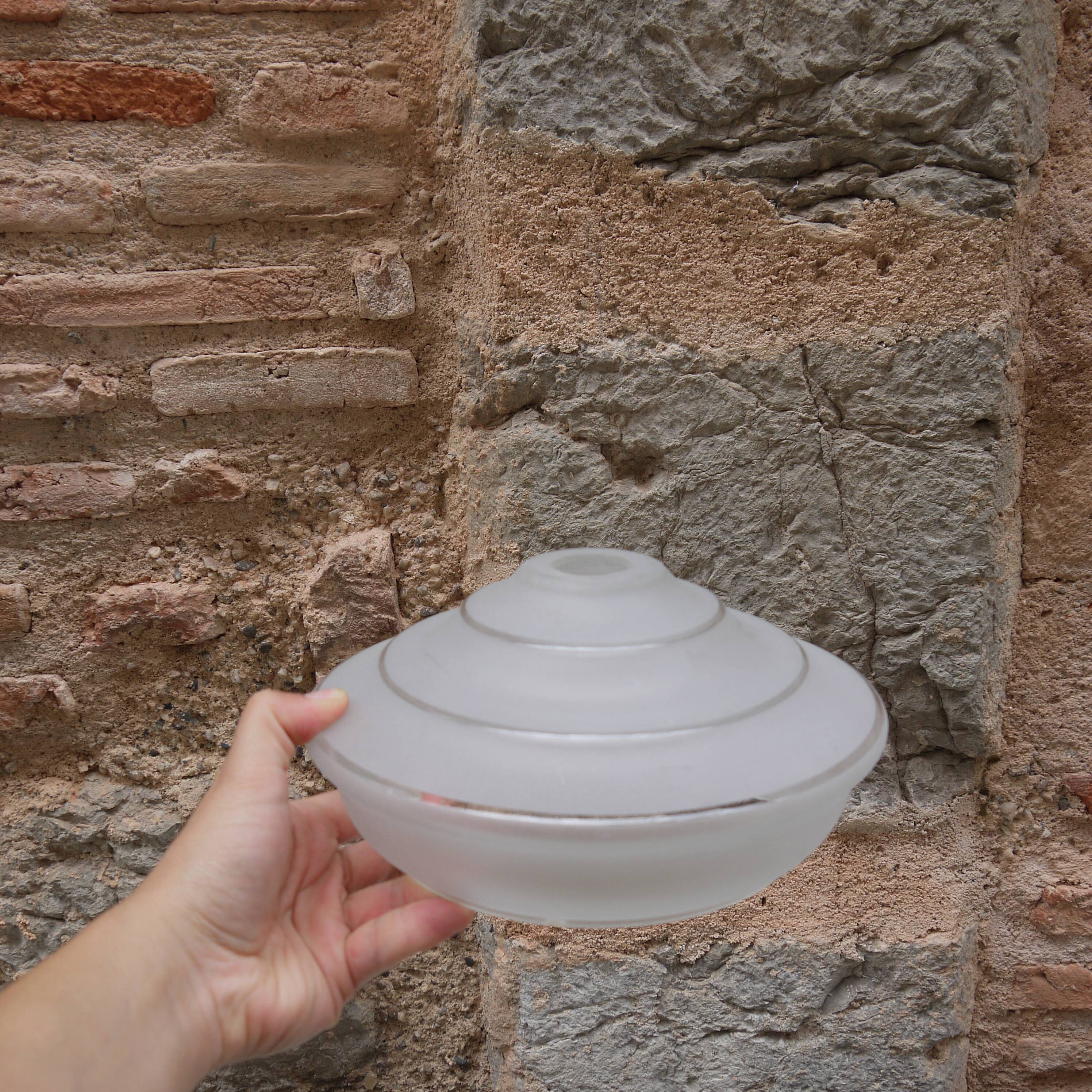 Polished glass suspension