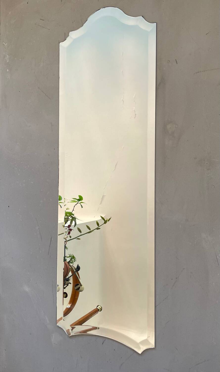 Beveled mirror 40x122cm