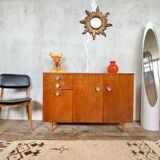 Vintage Scandinavian dlg teak sideboard 1960s