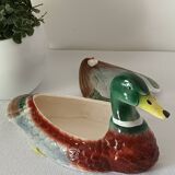 Empty vintage duck barbotine pocket
