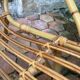 Vintage rattan lounge