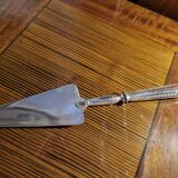 Old silver plated metal pie/cake server - Argental 2 hallmarks