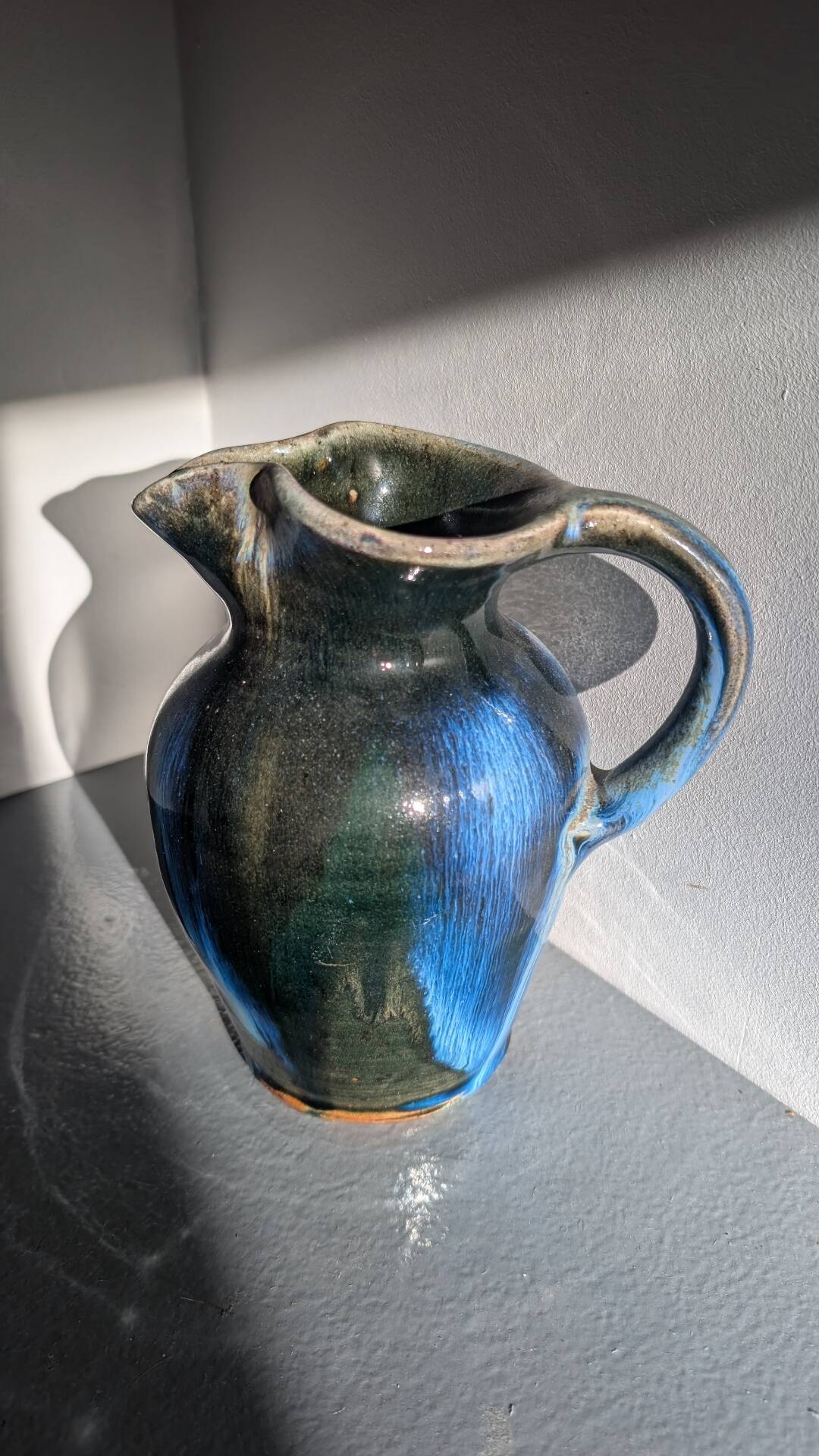 Blue jug