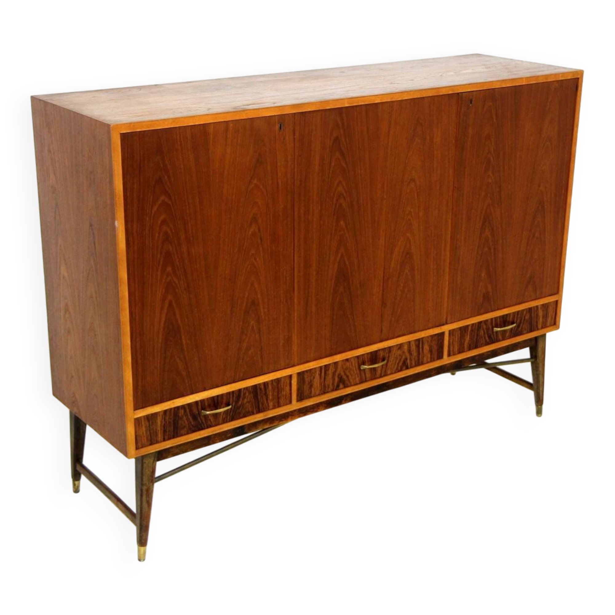 Scandinavian teak sideboard, Sweden, 1950