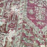 Tapis ancien turc ghyordès 18éme siècle 135x268 cm