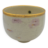 Bol or en grès rozenn bigot