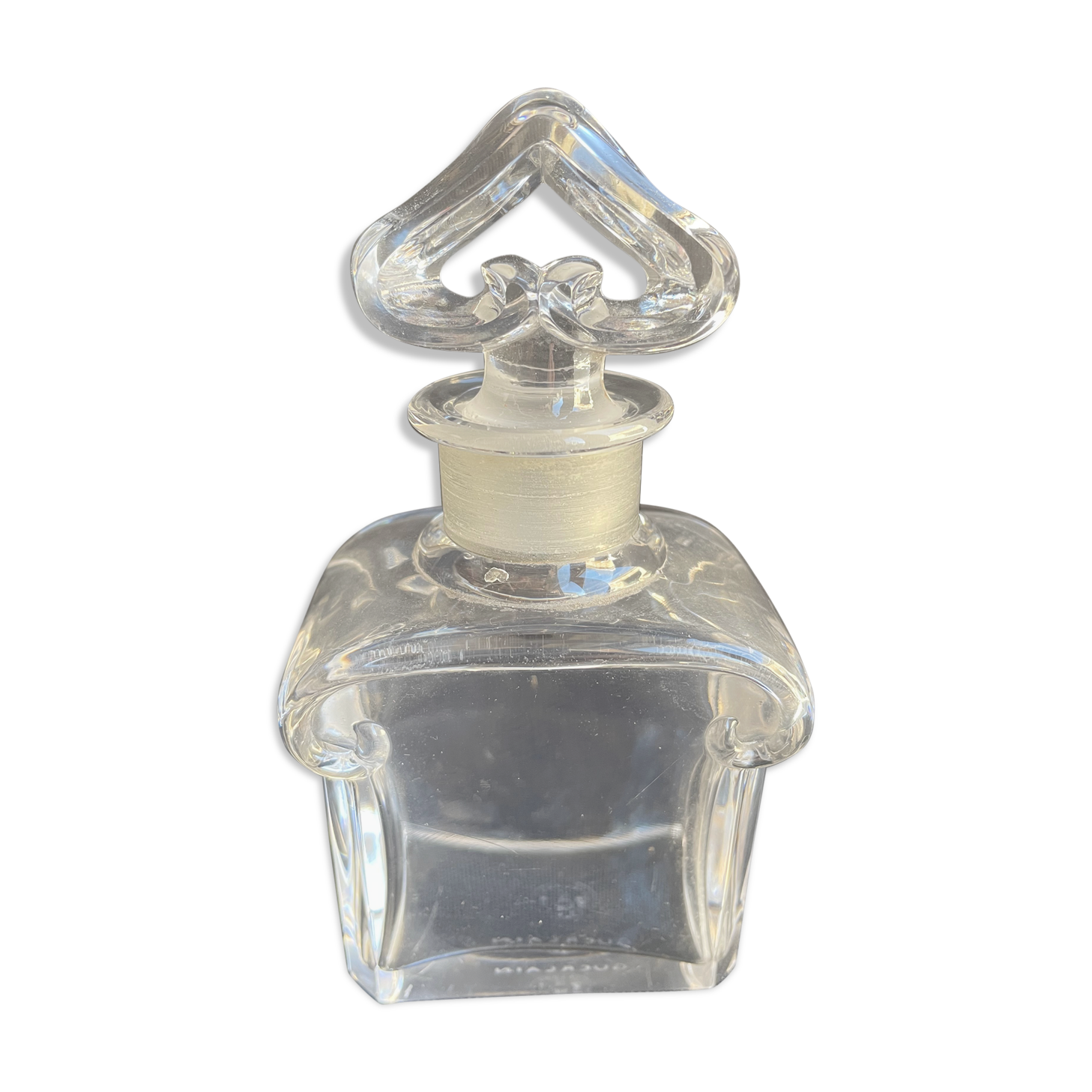 Georges Chevalier - Baccarat - Empty perfume bottle in Cut crystal