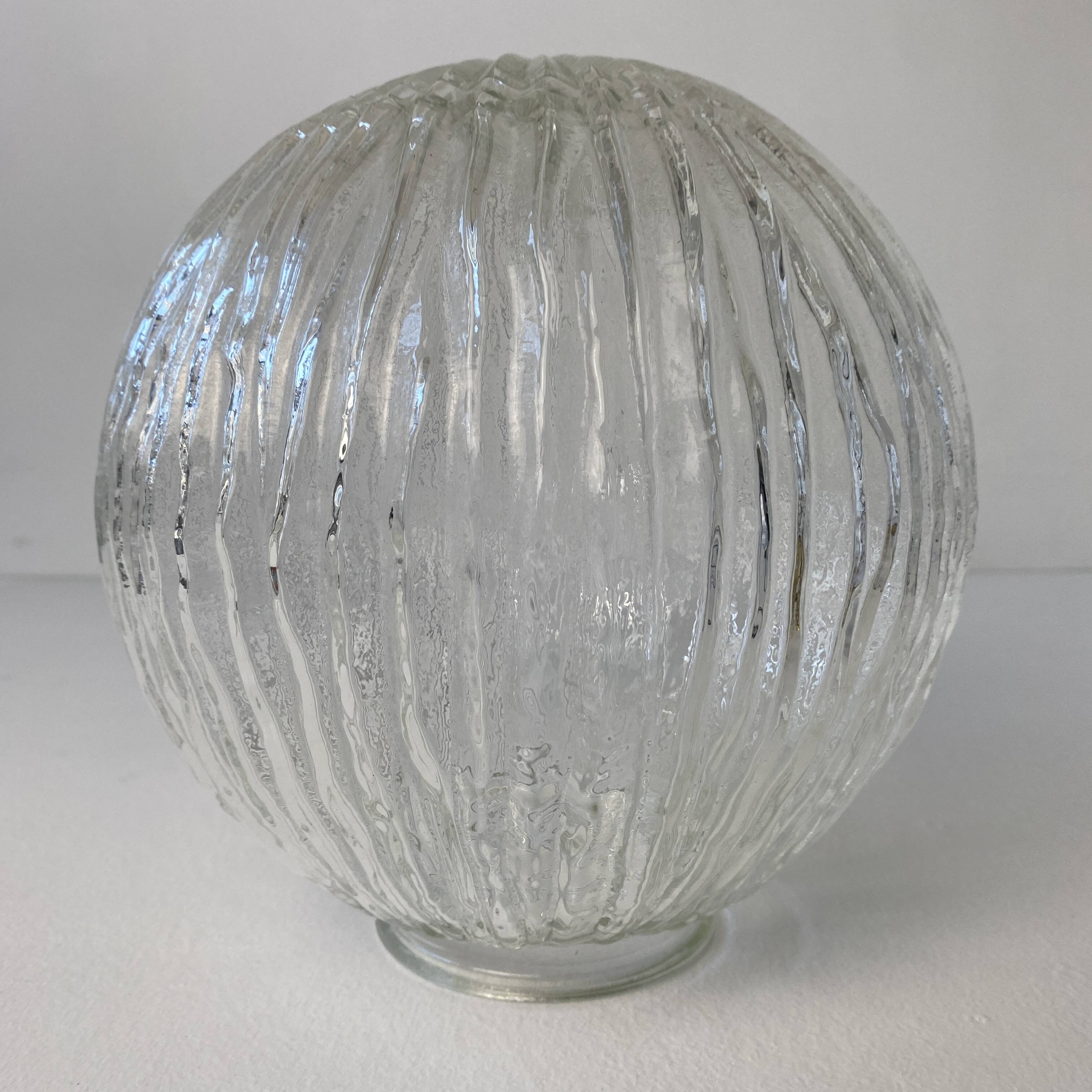 VINTAGE XL ART DECO CHANDELIER