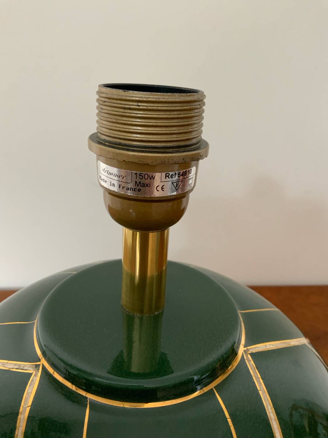 Pied de lampe 80’