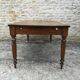 Oak farm table with two extensions