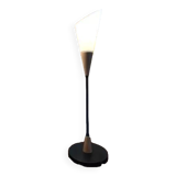 Lampe art déco opaline par Hustadt-Leuchten