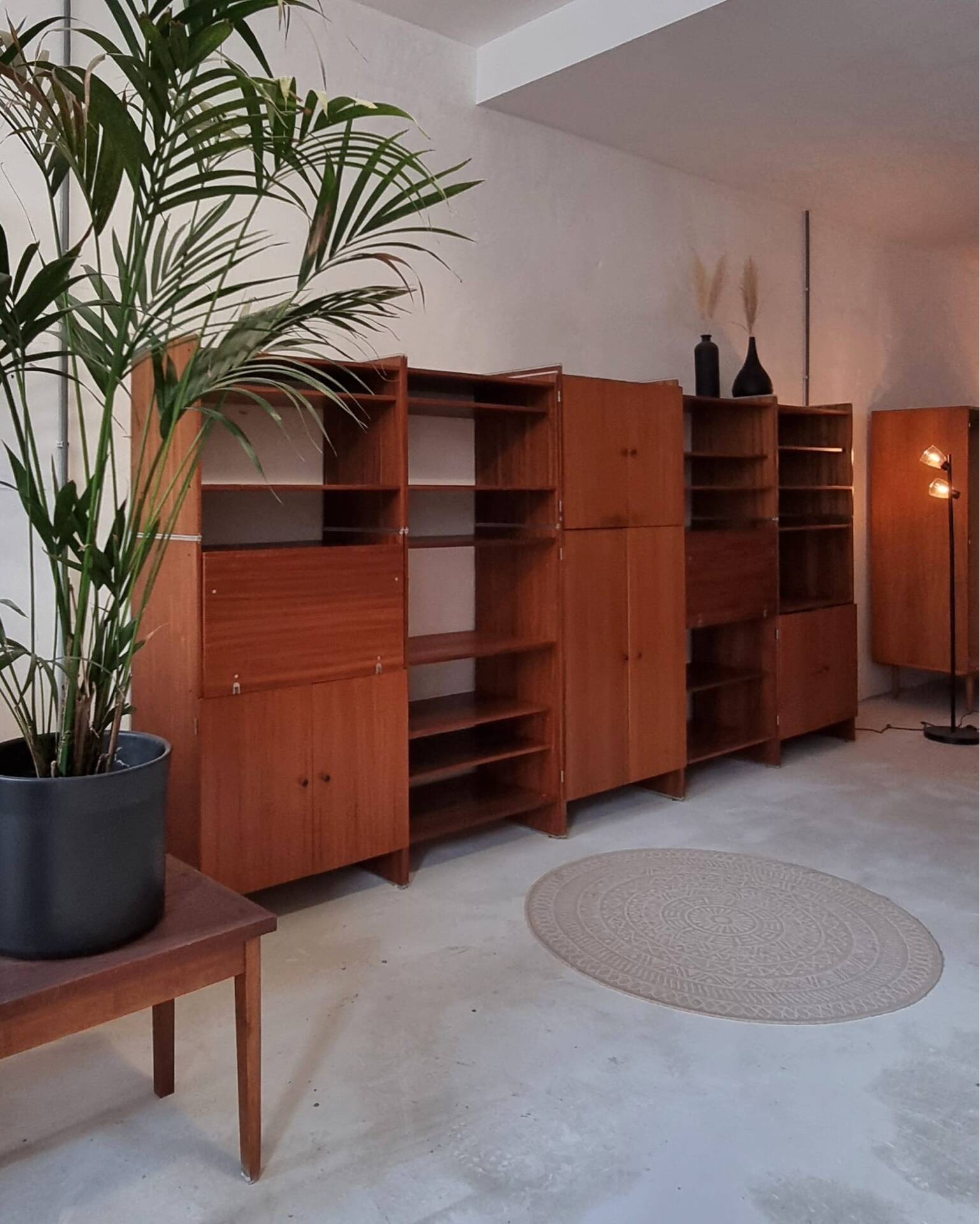 Mid-century wall system