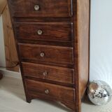 Vintage wooden chest of drawers