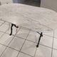 Bistrot marble Godin vintage 1960s table