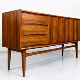 Vintage Walnut Sideboard From Bfm, Poland, 1960s