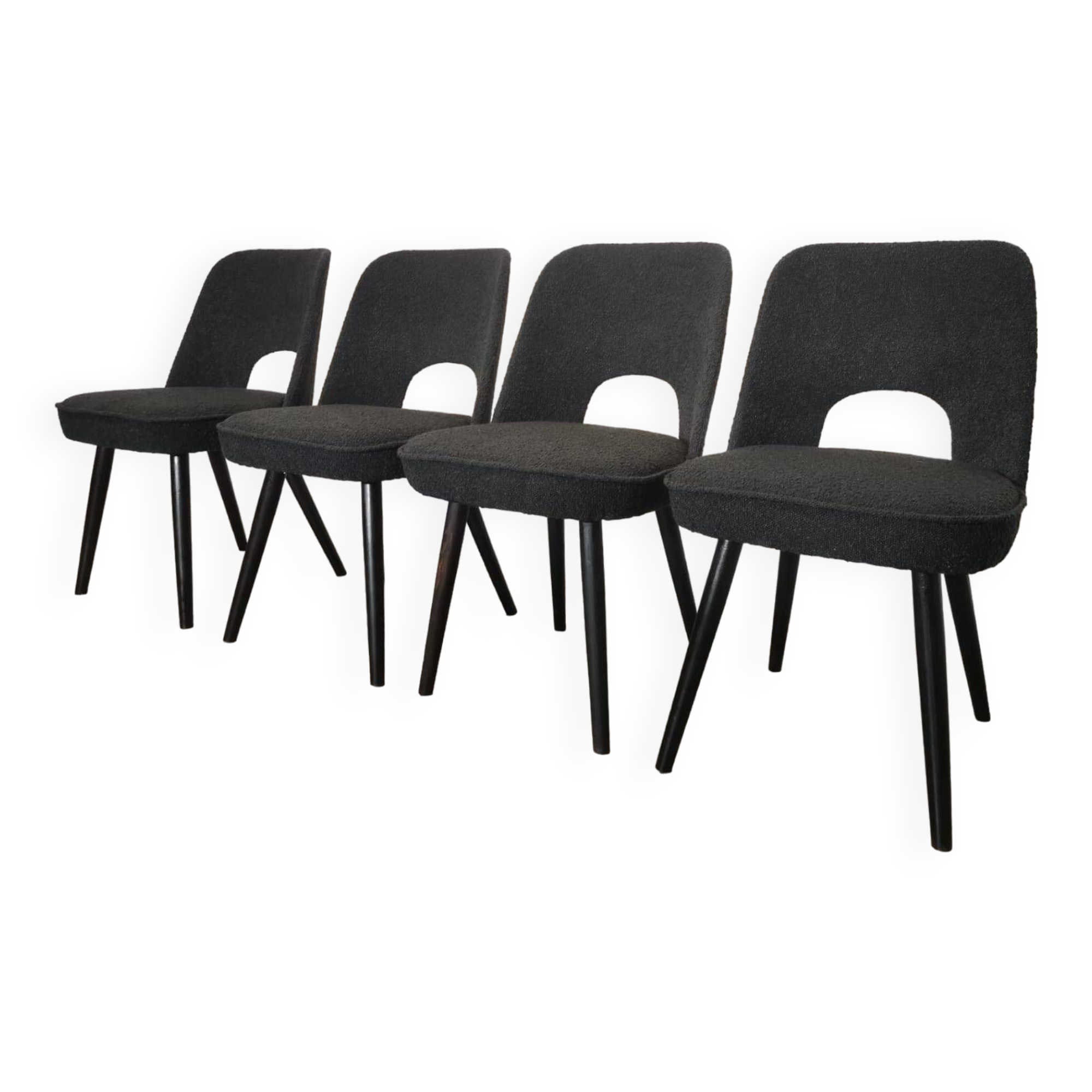Dining Chairs by Oswald Haerdtl for Ton, 1950s, Set of 4