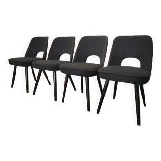 Chaises de Salle à Manger par Oswald Haerdtl pour Ton, 1950s, Set de 4