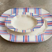 Set of porcelain dishes