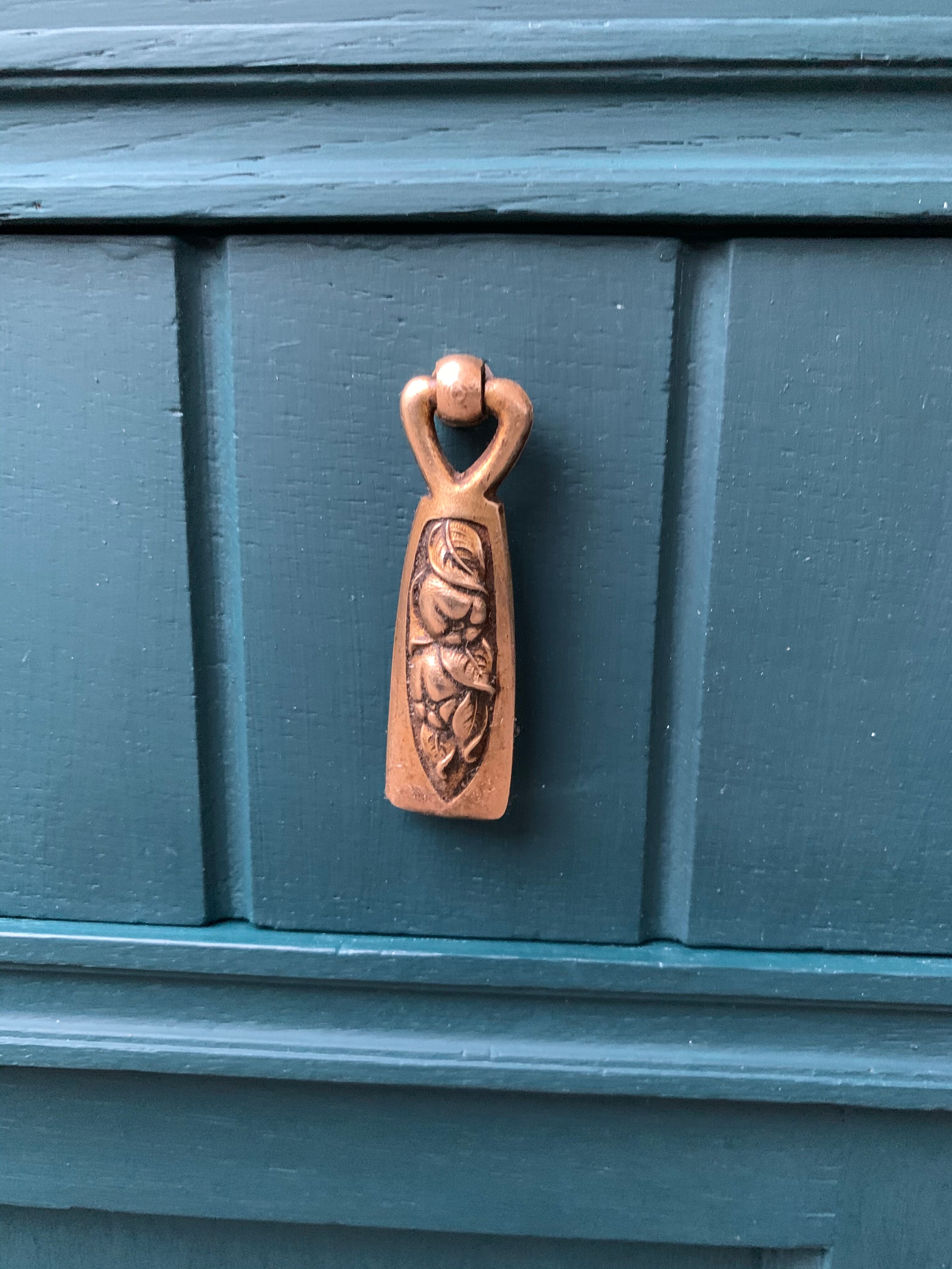 Art deco glass buffet