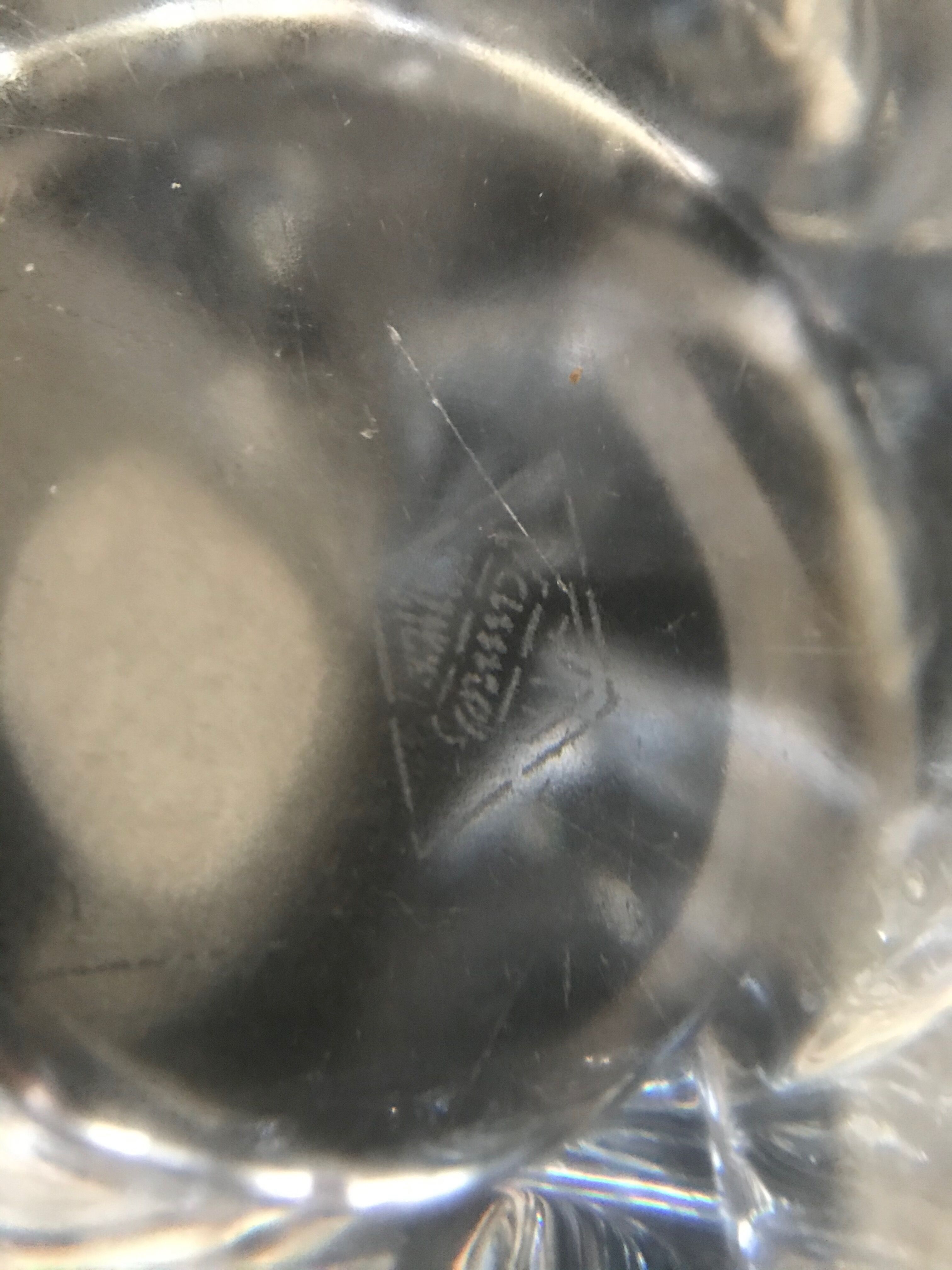 Cristallerie de Vannes Le Châtel vase