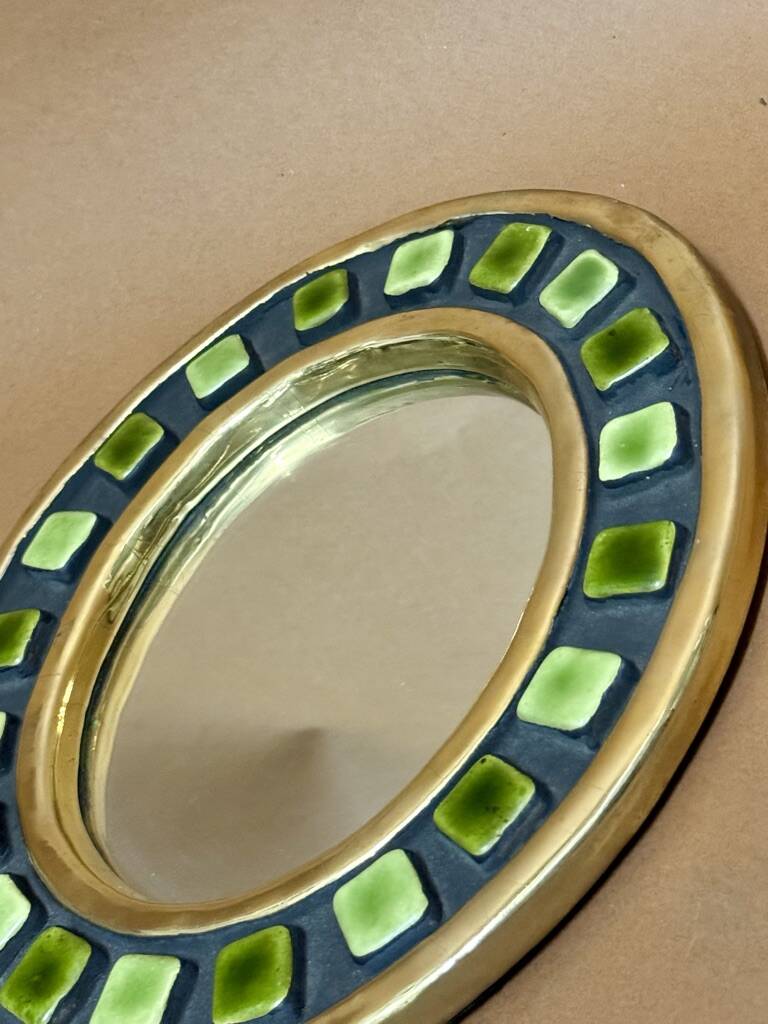 miroir mithé espelt en ceramique