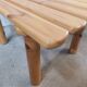 Vintage pine coffee table