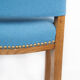 Dining room chair with legs of light mahogany of danish design, 1940s