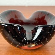 Vintage Italian Bullicante Ashtray in Murano Glass, 1970s