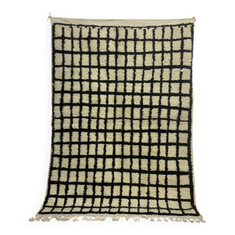 Handmade pure wool Moroccan rug 2.5x1.5 m