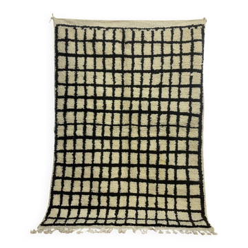 Handmade pure wool Moroccan rug 2.5x1.5 m