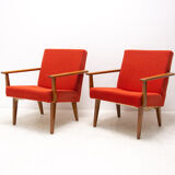 Mid century armchairs by Tatra nábytok, 1960´s, Czechoslovakia