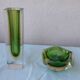 Murano glass Sommerso vase