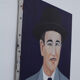 Portrait man oil on canvas