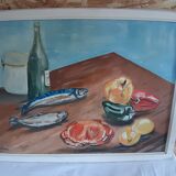 Painting still life painting