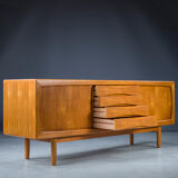 Mid-Century Danish Teak Sideboard from H.P. Hanssen, 1960s