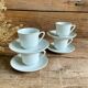 4 vintage porcelain cups