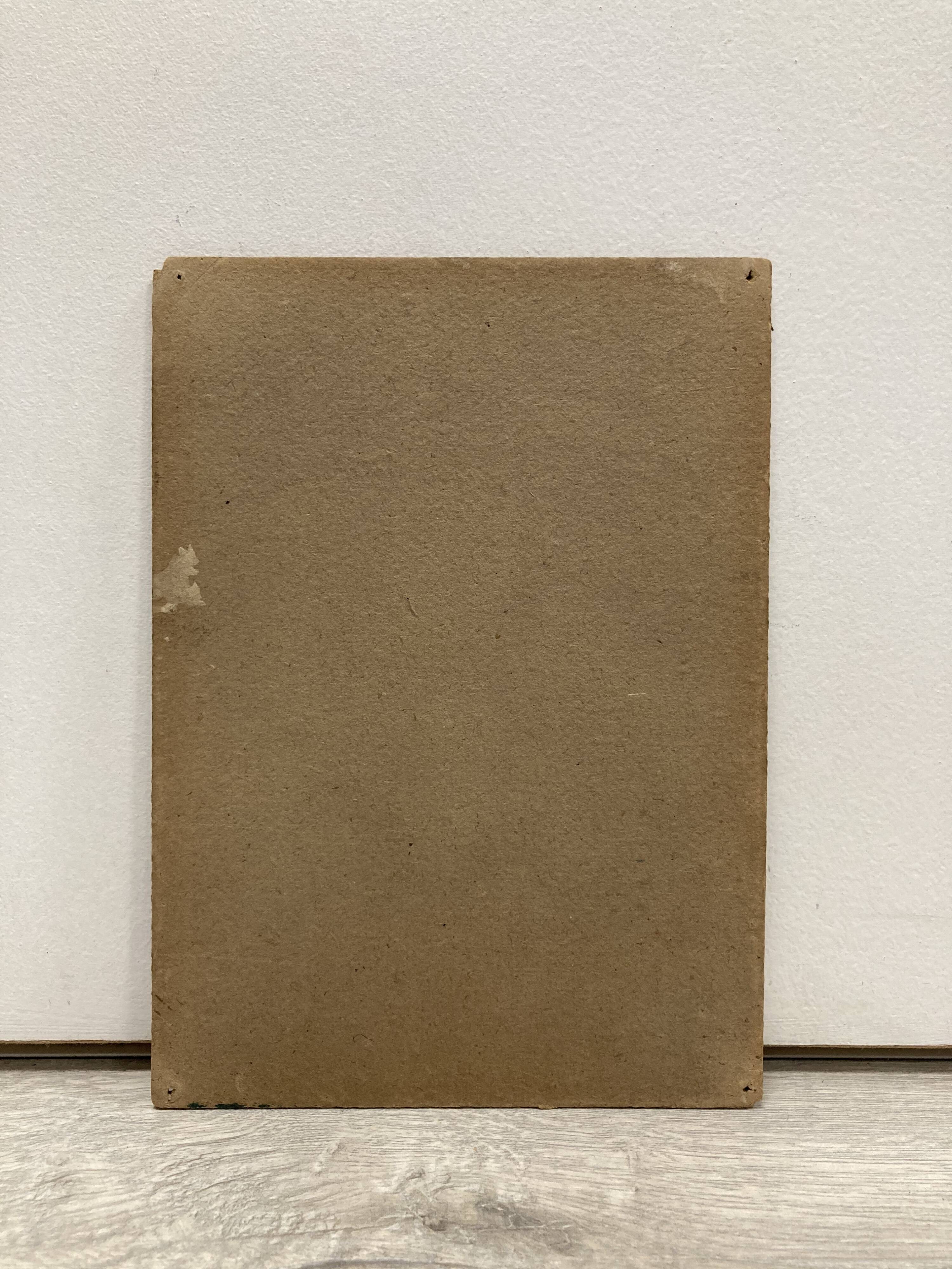 “Les Oeillets” Oil on panel signed