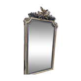 Antique mirror with pediment 168/88 cm