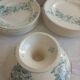 Antique 19th Century French Longwy Mignon Ironstone Dinner Service – Blue Green