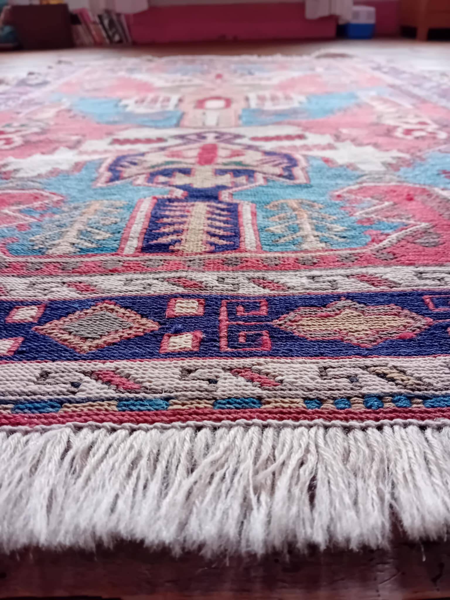 Handmade Anatolian Kilim Soumak 160x102cm