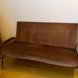 Sofa velvet years 60'