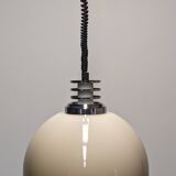 Harvey Guzzini Space Age dlg adjustable pendant lamp circa 1970