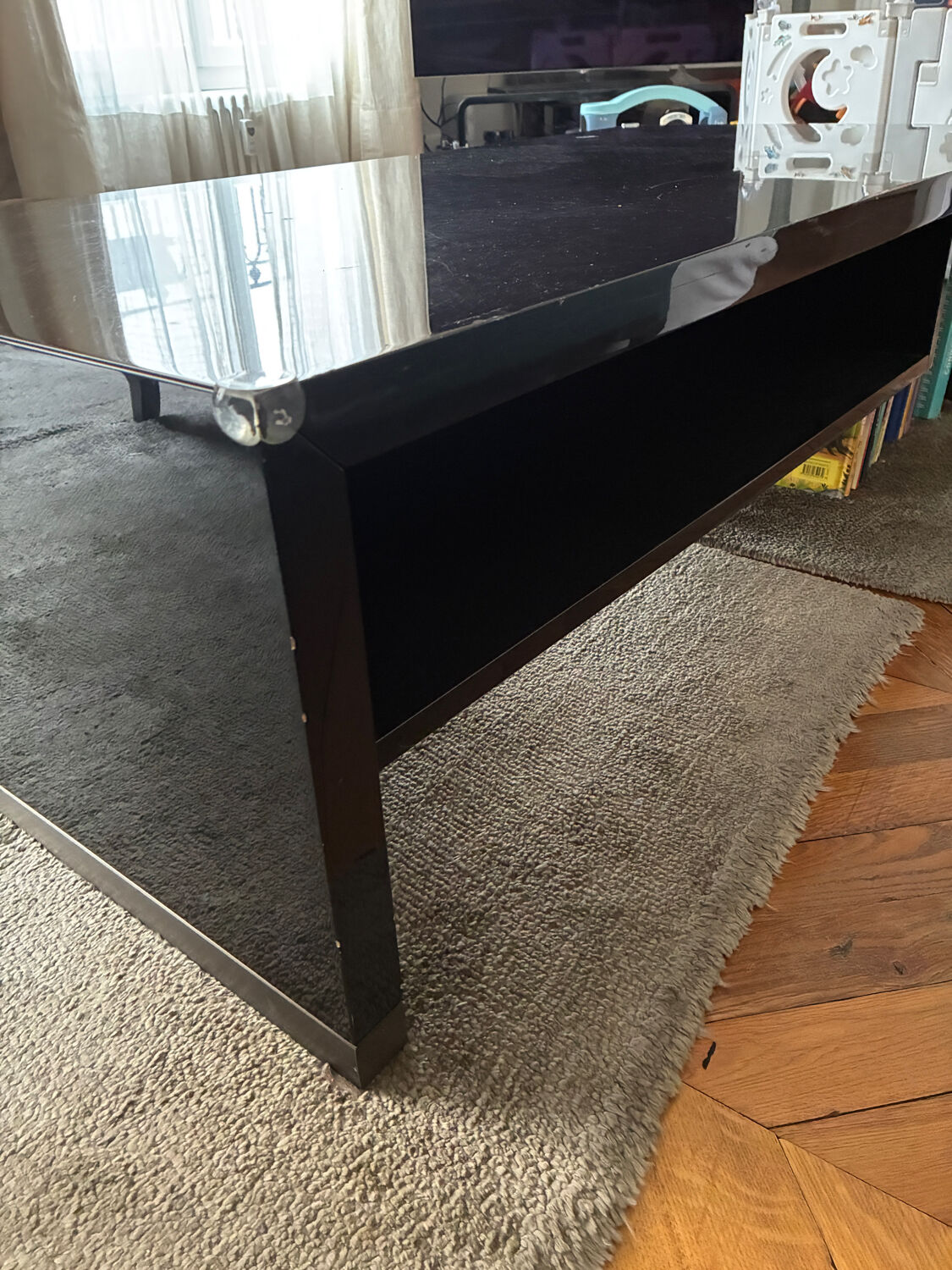 Armani Casa Black Lacquer Coffee Table