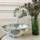 Salad bowl in iron sand saint-amand model "marie-louise" 1880 - xixth