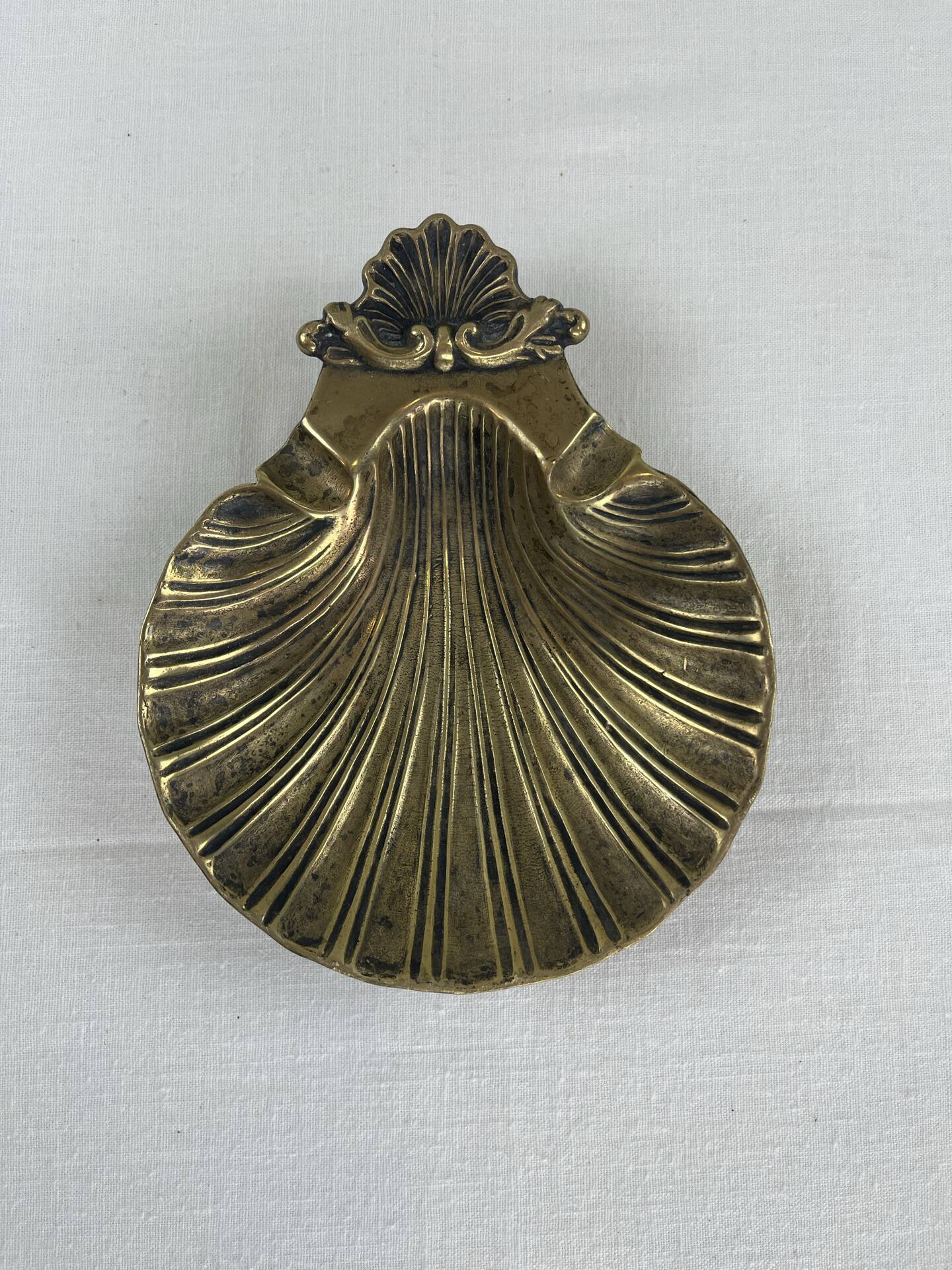 Shell-shaped catch-all tray