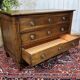 Louis XVI commode from the 18th century in walnut.