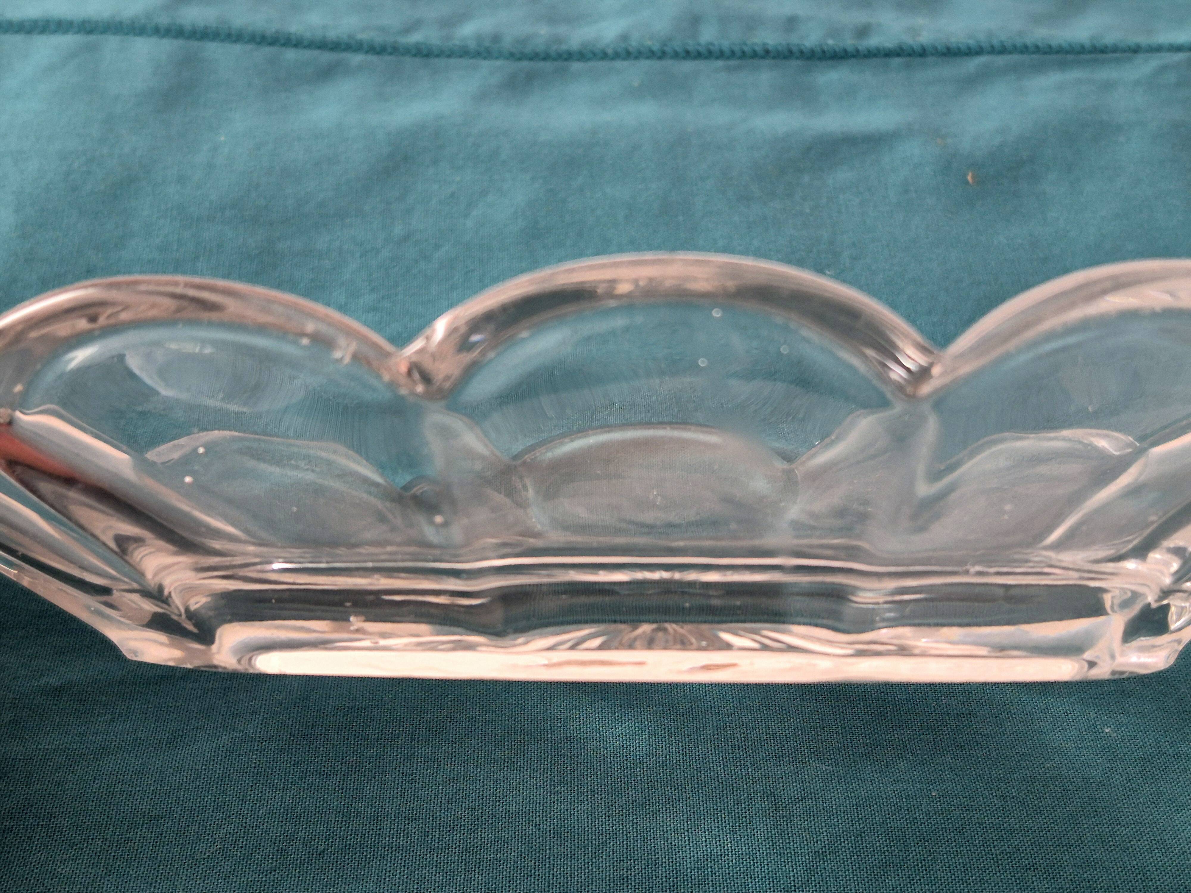 Coupelle vide-poche ravier, Val Saint Lambert A584