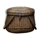 19th century wicker basket