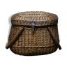 19th century wicker basket